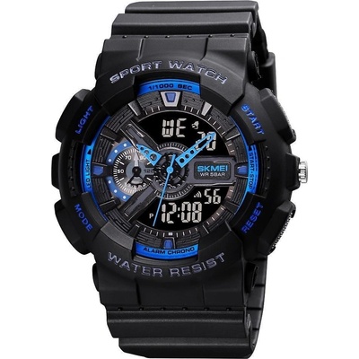 Skmei Спортен мъжки часовник SKMEI Shockproof, Черен / Син (SKMEI-1688-BLACK-BLUE)