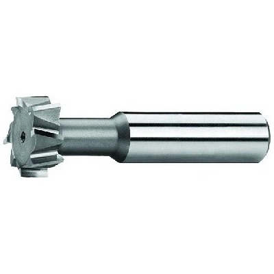 ZPS-FN Fréza pro drážky "T" ZPS,5, Z6, DIN 851, s válcovou stopkou, HSSCo5, N Rozměr: 16x8x62 mm