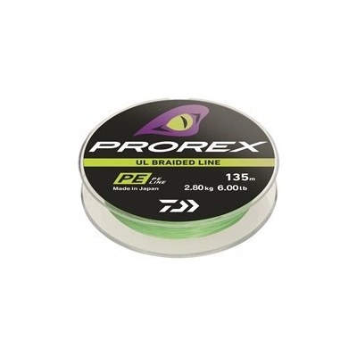 Daiwa Šňůra Prorex UL Finesse Braid 0,4PE 135m 0,06mm 2,8kg – Zbozi.Blesk.cz