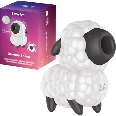 Клитор стимулатор с въздушни вълни и вибрации - Dreamy Sheep (D-245086)