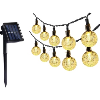 Image 1 of Kobi LED соларен гирлянд 30xLED/0, 12W/1, 2V 1xAA 3000K IP44 400 mAh (KB0357)