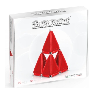 Supermag магнитен строителен комплект Geometry 70 бр