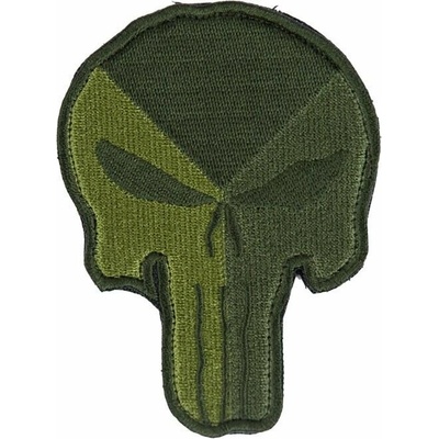 Nášivka: PUNISHER [ssz] olivová