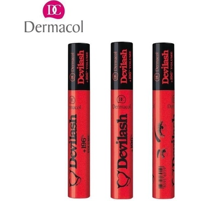 Dermacol Devilash riasenka pre maximálny objem Black 12 ml