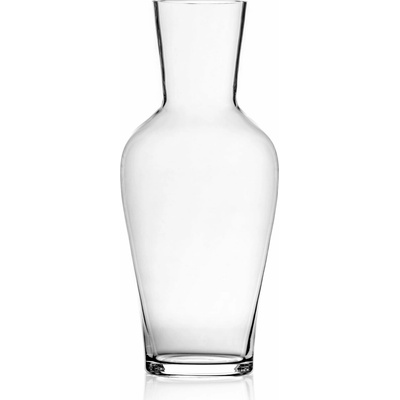 Květná 1794 ručne fúkaná karafa Tethys Šedý dym 1350 ml
