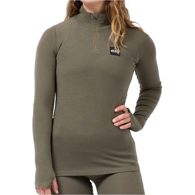 Eivy Дамско мериносово термобельо Eivy Women's Journey Wool Rib Top Merino base layer - Olive - размер XL (115-2185-0516)