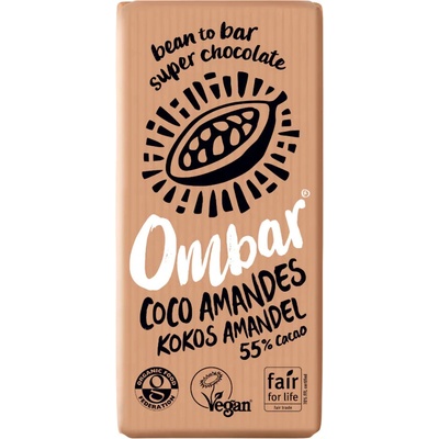 Ombar Bio Raw s kokosem a mandlemi Coco Almond 70 g