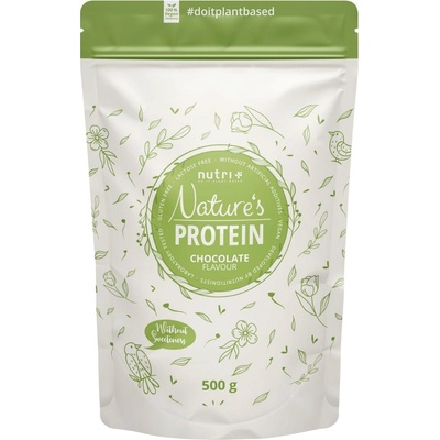 nutri + Протеинов прах Vegan Nature's - Chocolate