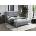 Halmar Тапицирано легло ESTELLA 160 - сив (ESTELLA/gray/oneBED//HAL)