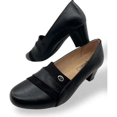 Lathay Moda Dámske lodičky 08 Černá