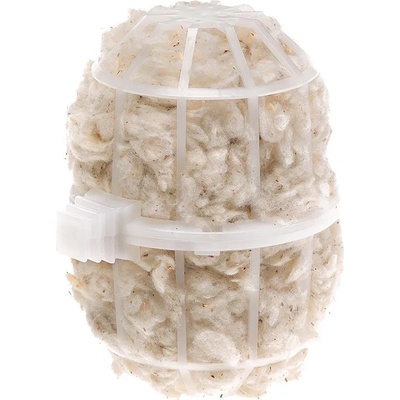 Ferplast basket net- Висококачествена вата от eстествен памук за гнезда на канарчета, екзотични и малки птици, 8, 1 / 10 см. - ø 7 см