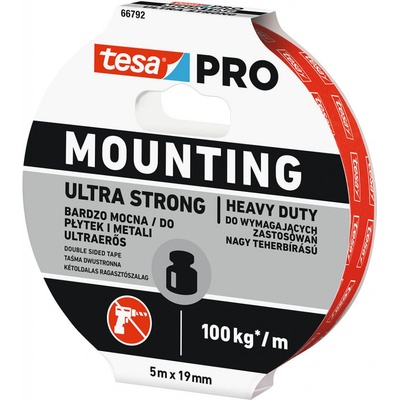 Tesa Ultra Strong páska montážní 19 mm x 5 m