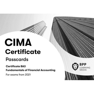 "CIMA BA3 Fundamentals of Financial Accounting" - "Passcards" ("BPP Learning Media")(Spiral bound)