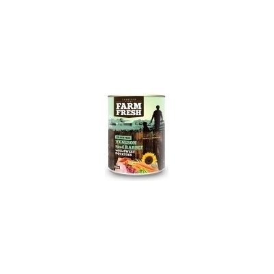 Topstein Farm Fresh Zvěřina a králík se sladkými bramborami 6 x 400 g