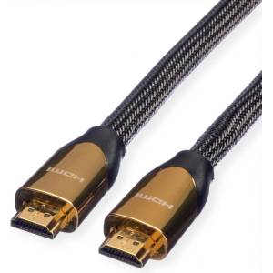 Roline 11.04. 5803 : : Ultra HD 4К PREMIUM HDMI кабел + Ethernet, M-M, 3.0 м (11.04.5803)