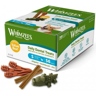 WHIMZEES Mix Box дентални лакомства S, 56 бр