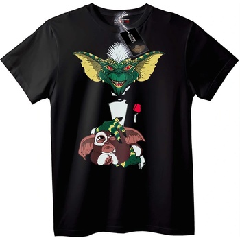 NOONEBRAND Тениска Gremlins филм - 2XL, Black