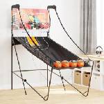 vidaXL Баскетболна аркадна машина с 4 топки за 2 играчи (4103505)