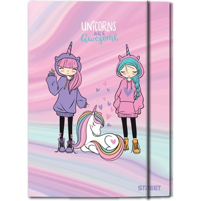 STREET Папка с ластик Street A4, 600g, Kids (31699-А-KIDS)