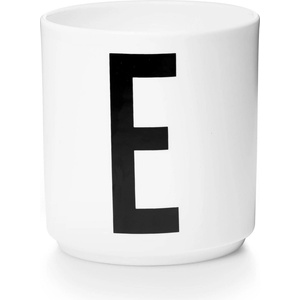 Design Letters Чаша халба aj буква e порцеланова (10201000e)