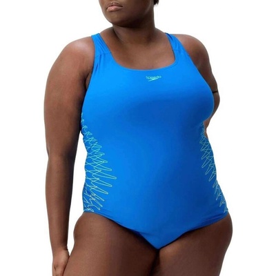 Speedo Цял бански plcmt medalist 1pc +siz