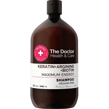 The Doctor Keratin + Arginine + Biotin Maximum Energy Shampoo 946 ml