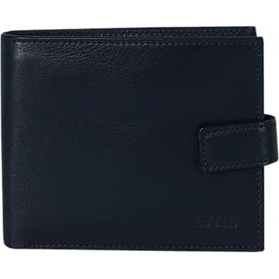 Мъжки портфейл естествена кожа 3103 тъмносин