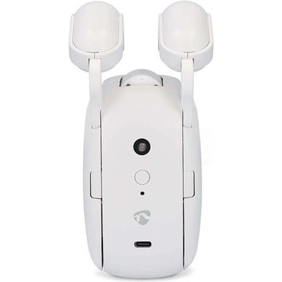 NEDIS šikovný motor (robot) závesov / tyčová koľajnica / napájanie z batérie / napájanie z USB / 4000 mAh / Bluetooth / biely