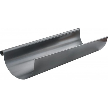 Rova Rainline Podokvapový žľab hlboký R150H 4 m RAL 9005 čierna