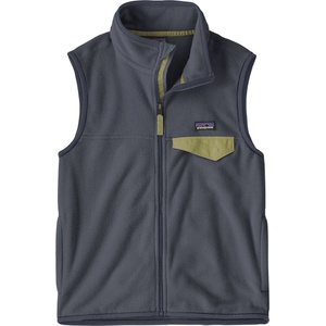 Patagonia Детски поларен елек Patagonia Kid's Micro D Snap-T Vest Fleece vest - Smolder Blue (703-6943-0314)