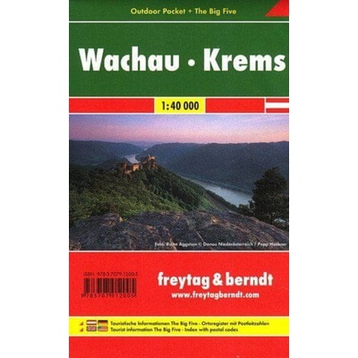 Wachau - Krems 1:40 000 / Turistická mapa