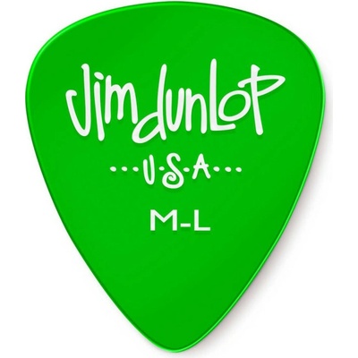 Dunlop Gels Green Medium Light Pick - 72ks