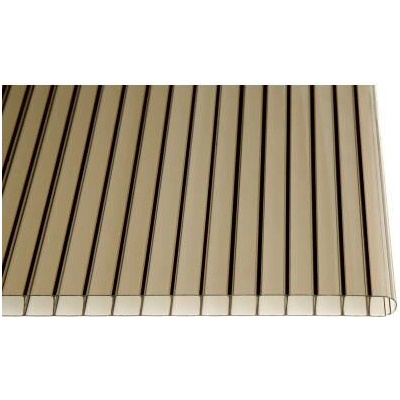 Soton Polykarbonátová deska komorová 1UV 2100 x 3000 x 10 mm bronz 1 ks