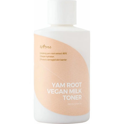 Isntree Yam Root Vegan Milk Toner hydratační pleťové tonikum 200 ml