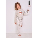 Dívčí pyžamo Anie šédé