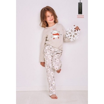 Dívčí pyžamo Anie šédé