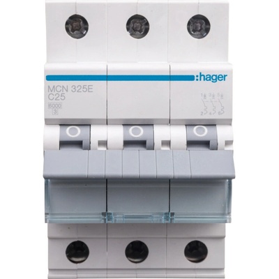 Hager MCN325 3P 25A C