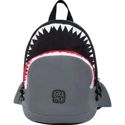 Pick & Pack Shark Backpack S/M Grey Shark 10,4L