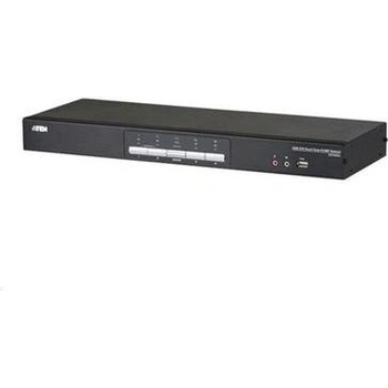 Aten CS-1644A-AT-G 4-port DVI Dual View USB 2.0 KVMP Switch, 2.1 Surround Sound