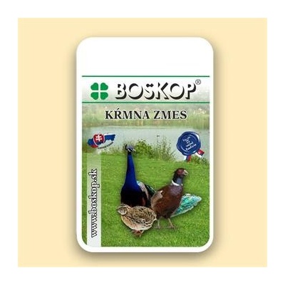 Boskop křepelky bažanti ve snášce drť HUMAC 25 kg