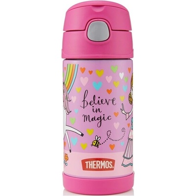 Thermos FUNtainer Dětská termoska s brčkem 355 ml draci