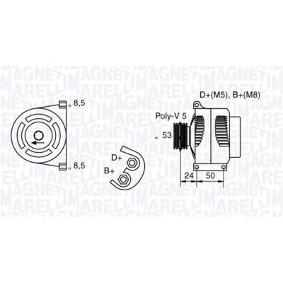 MAGNETI MARELLI generAtor 063377007010