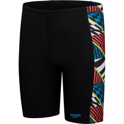Speedo Digital Panel Jammer Boy Black/White/Watermelon