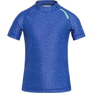 Namuk Детска плажна тениска от ликра Namuk Kid's Fin Rashguard Tittles Lycra - Ultra Blue - размер 80/86 (EU) (750-2412-0111)