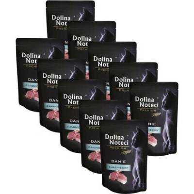 DOLINA NOTECI Premium Senior z jahňacieho mäsa 10 x krmivo pre staršie mačky 85 g