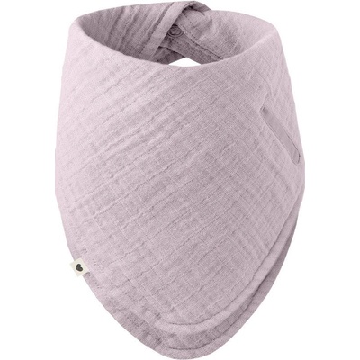 Bibs mušelínový slintáček Bandana z BIO bavlny Dusky Lilac – Zboží Dáma