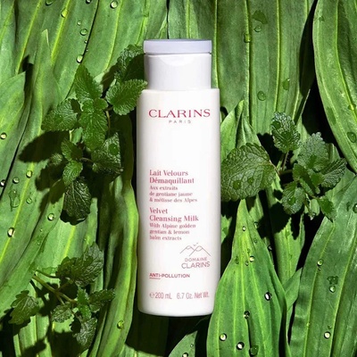 Clarins Velvet Почистващи продукти за лице 200ml