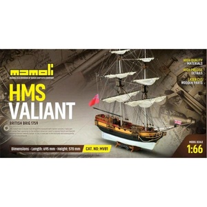 Mamoli HMS Valiant 1762 1: 66 комплект