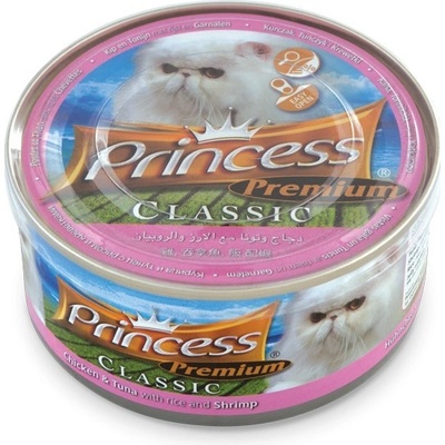 Princess Premium kura tuniak krevety ryža 170 g