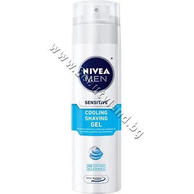 Nivea Гел Nivea Men Sensitive Cooling Shaving Gel, p/n NI-88542 - Охлаждащ гел за бръснене за чувствителна кожа (NI-88542)